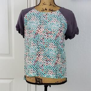 Fossil silk top sz XS